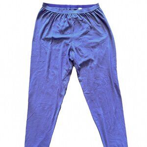 REI Women's Light purple Pull On Lightweight Base Layer Long Johns Size L